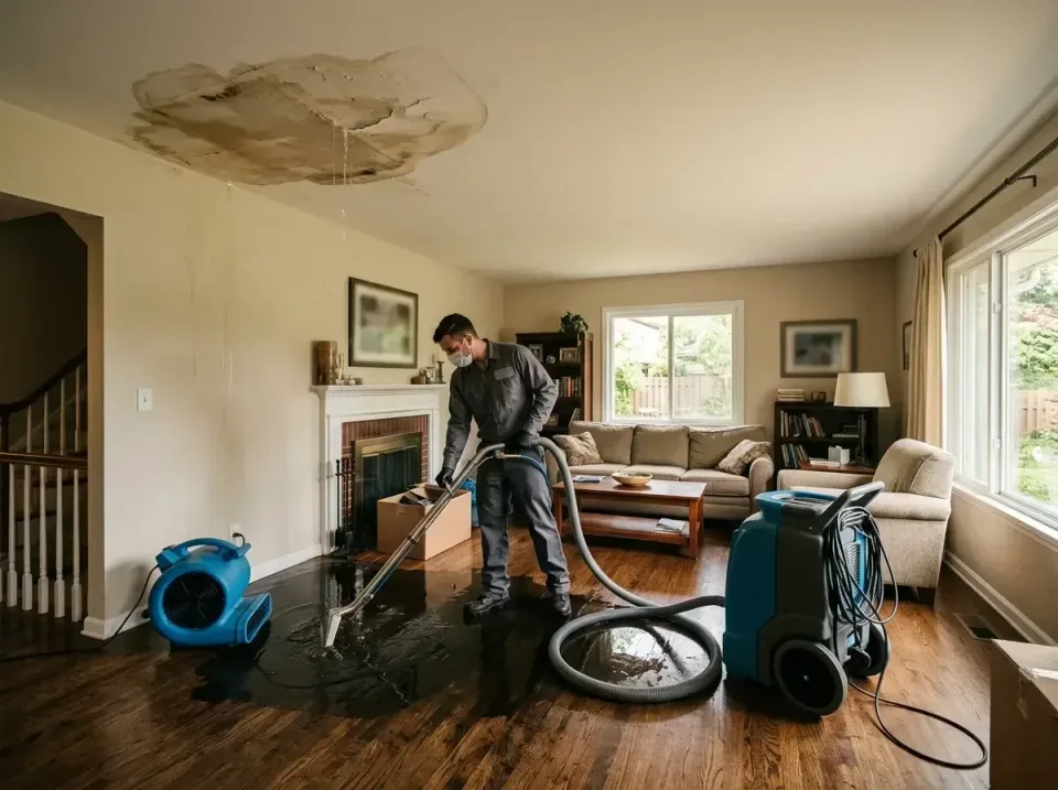 attic-pipe-burst-ceiling-drip-008 — frequently asked questions, Water Damage Restoration & Carpet Care in Kuna, ID